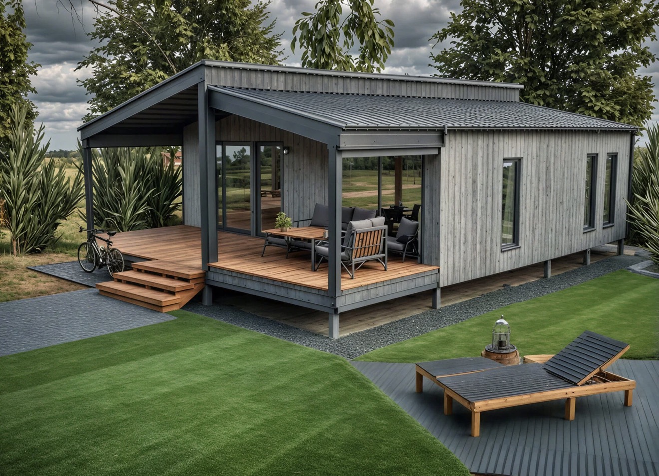 Модульный дом | Mini 64-02