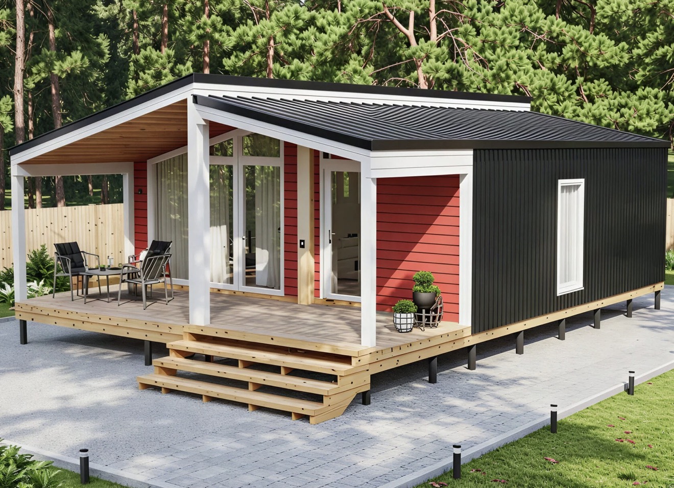 Модульный дом | Mini 64-01