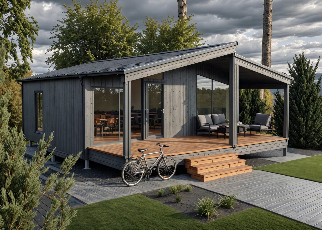 Модульный дом | Mini 64-02