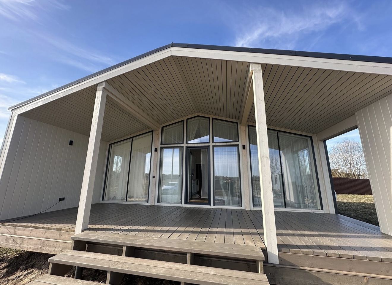 Модульный дом | Optima Classic Open 90